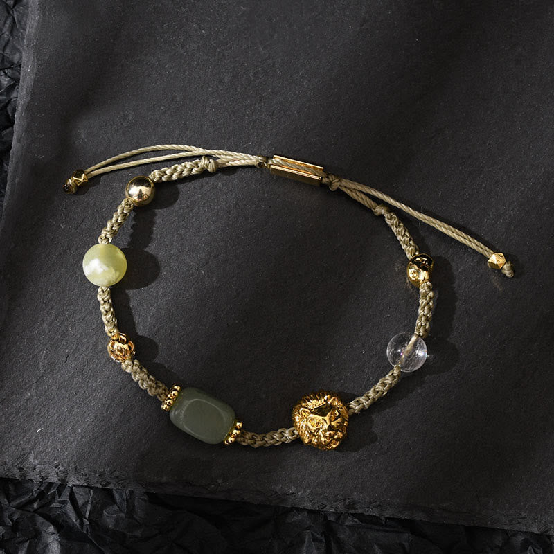 Olivenorma Healing Gemstone Adjustable Braided Bracelet - image 8