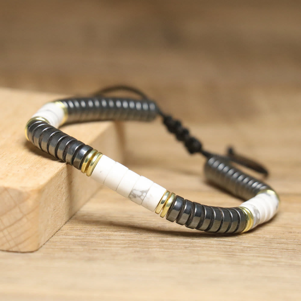 Olivenorma Nautral Crystal Adjustable Beaded Braided Bracelet - image 18