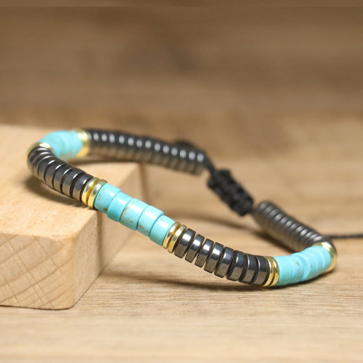 Olivenorma Nautral Crystal Adjustable Beaded Braided Bracelet - image 14