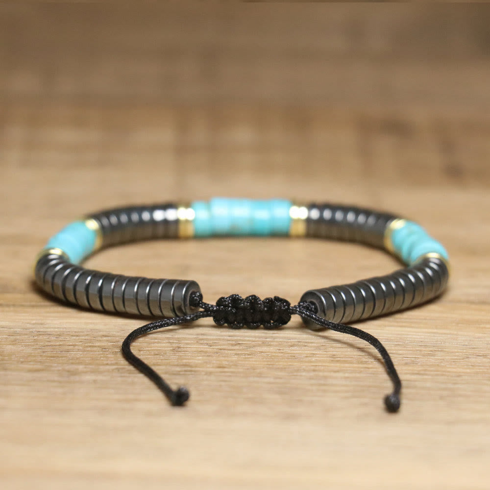 Olivenorma Nautral Crystal Adjustable Beaded Braided Bracelet - image 13