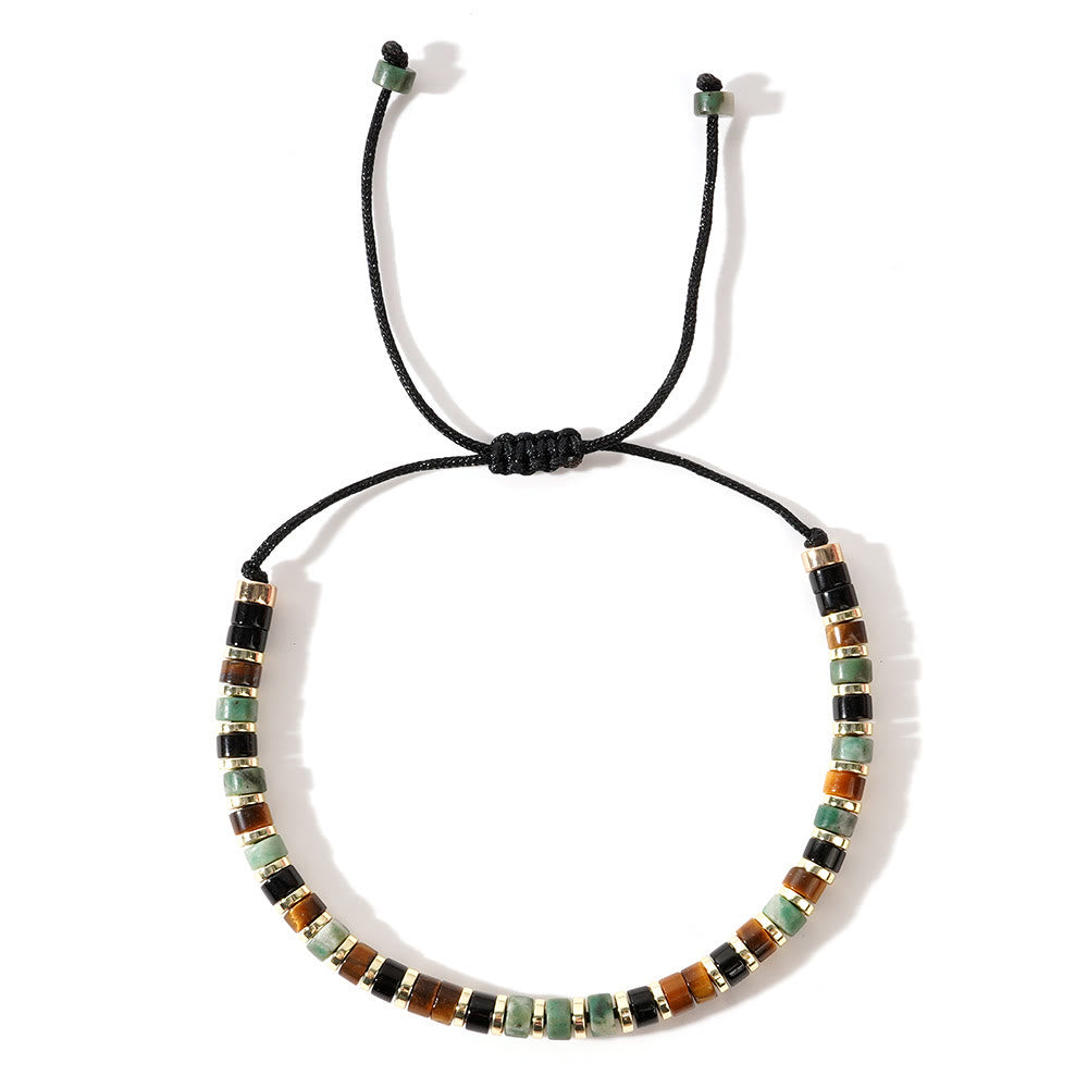 Olivenorma Mini Beaded Hematite Gemstone Trendy Beaded Bracelet - image 16