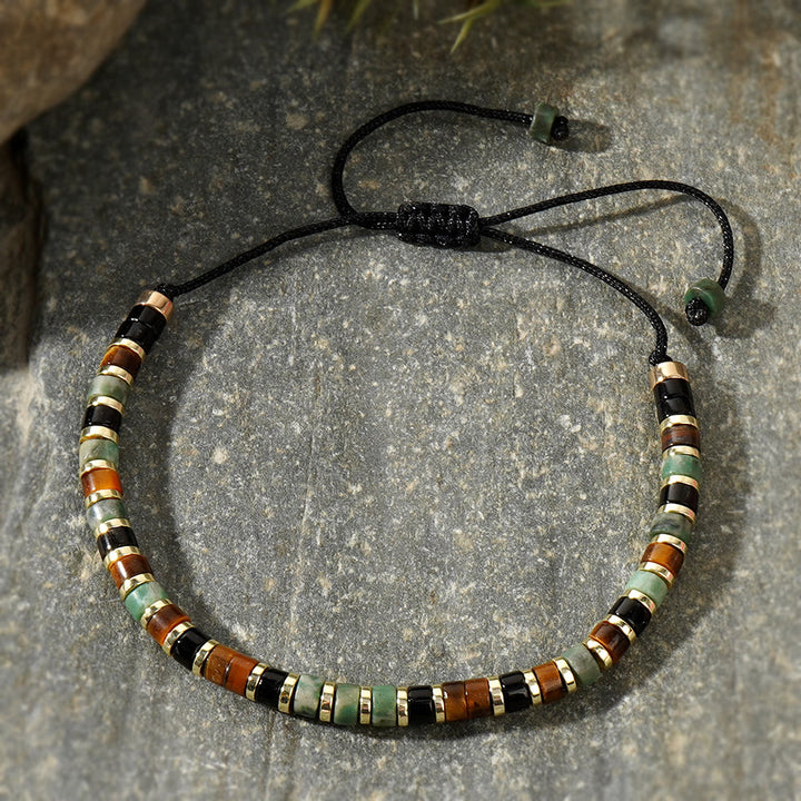 Olivenorma Mini Beaded Hematite Gemstone Trendy Beaded Bracelet - image 18