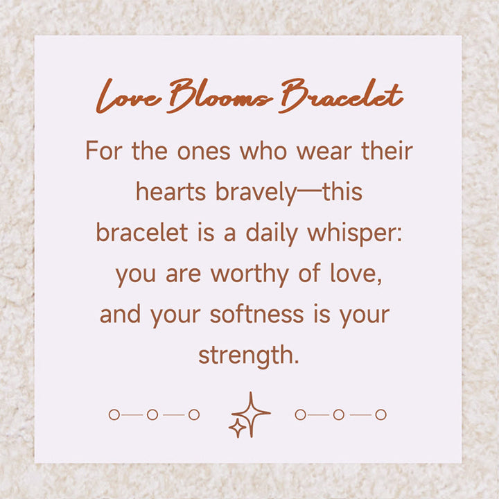 Olivenorma "Love Blooms" Rose Quartz & Strawberry Quartz Bracelet - image 1