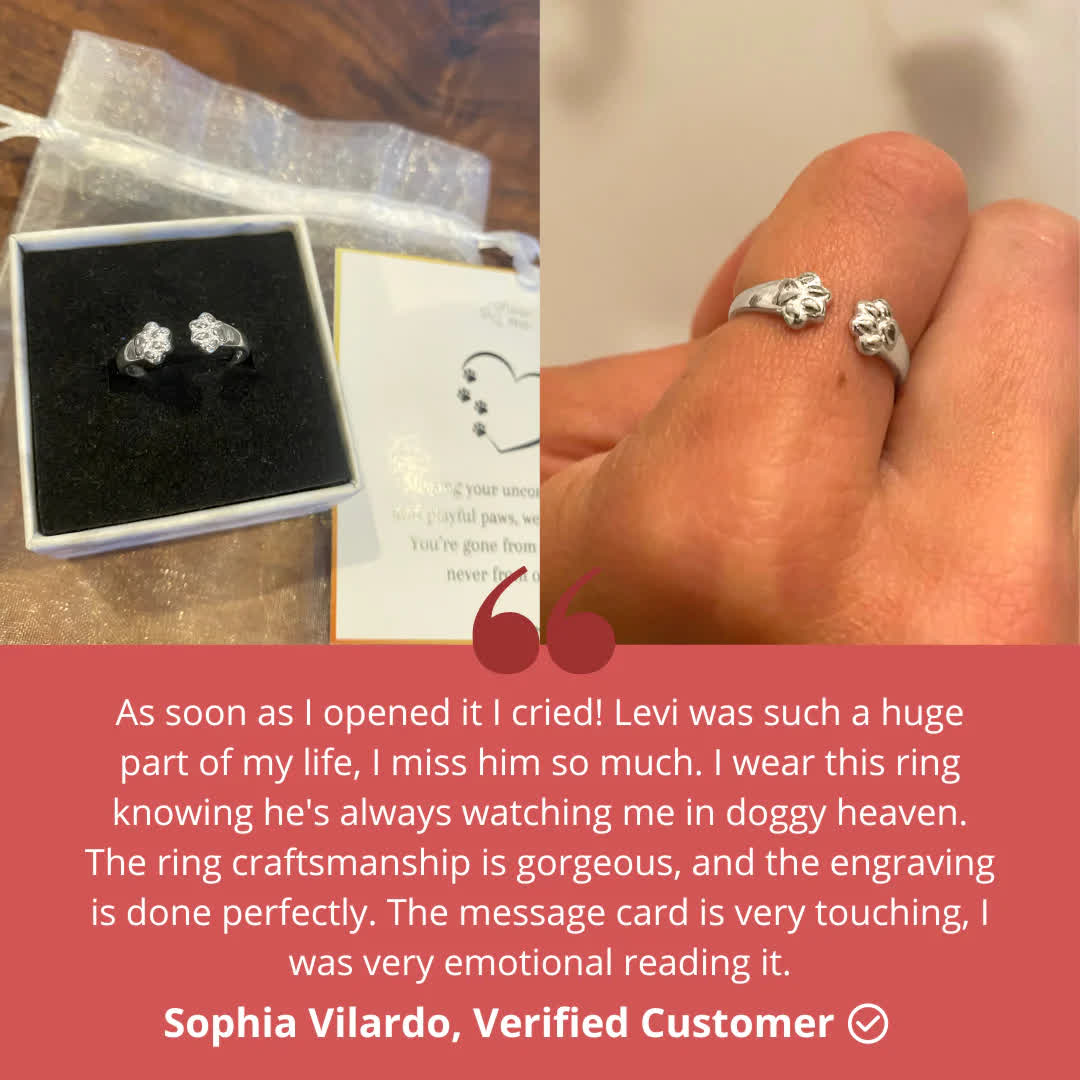 Olivenorma Paw Hug Ring - image 10