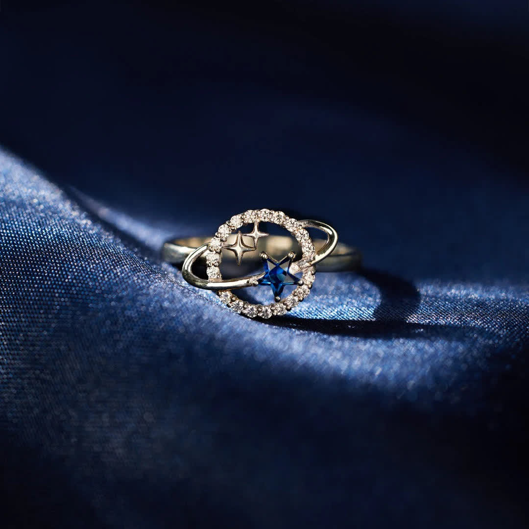 Olivenorma Special Star Planet & Stars Ring - image 7