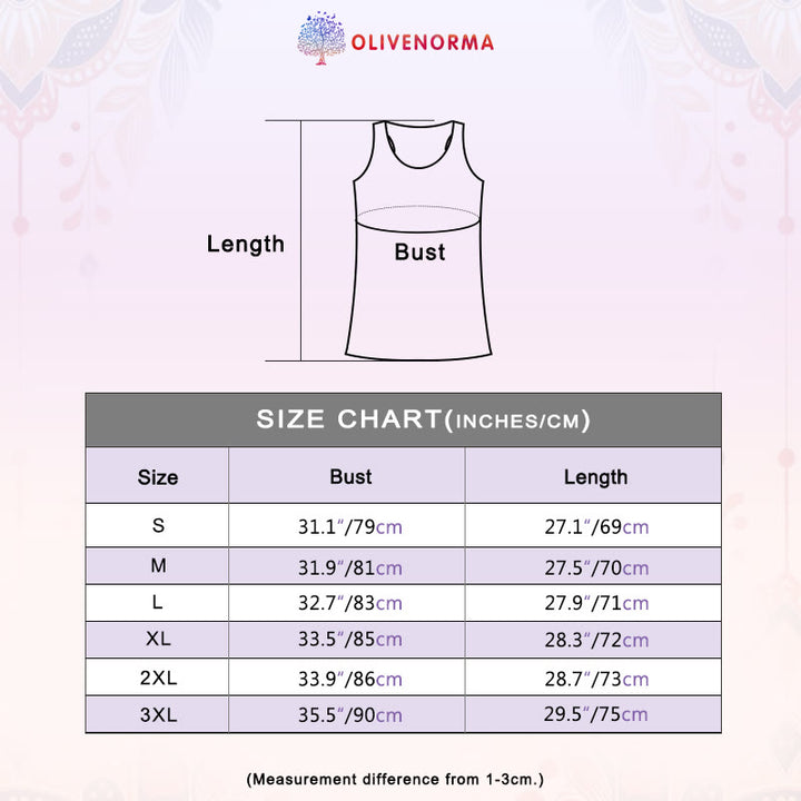 Olivenorma Summer Casual T-Shirt for Women Crewneck Sleeveless Tank Top - image 3