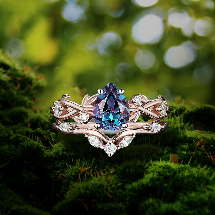 FREE Today: Poseidon's Tear Ring - Alexandrite - Rose Gold - US 10 - image 0