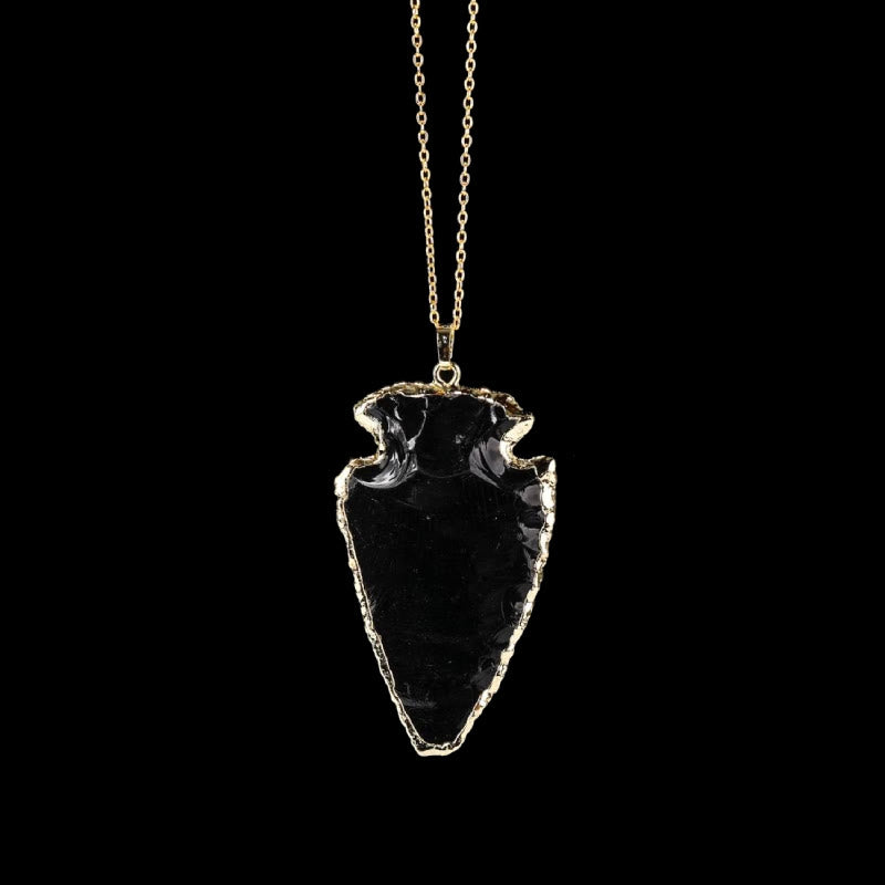 Olivenorma Nyx's Arrow Necklace - Gold Chain - image 0