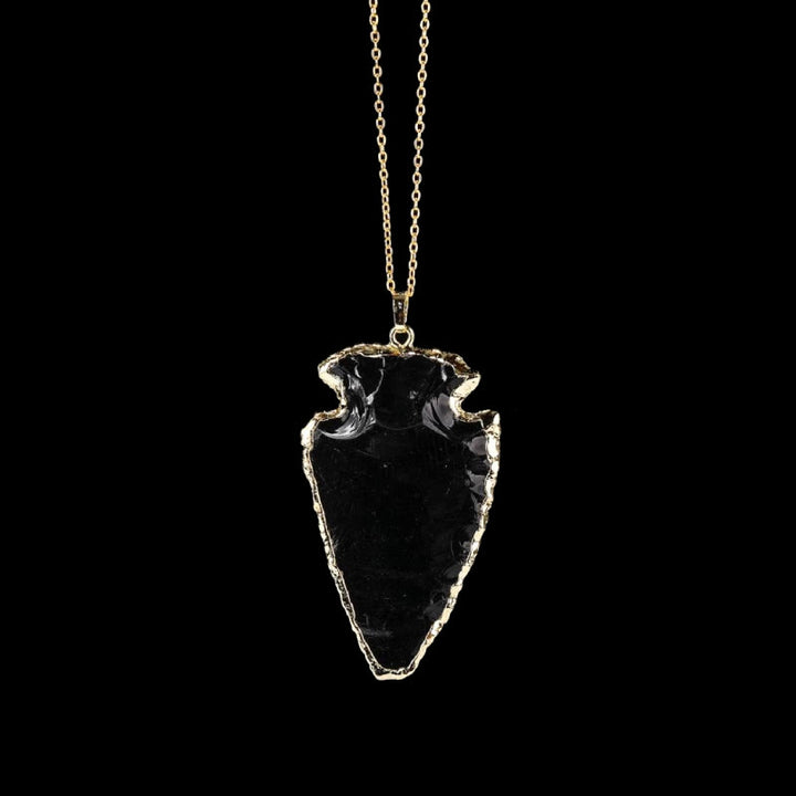 Olivenorma Nyx's Arrow Necklace - Gold Chain - image 0