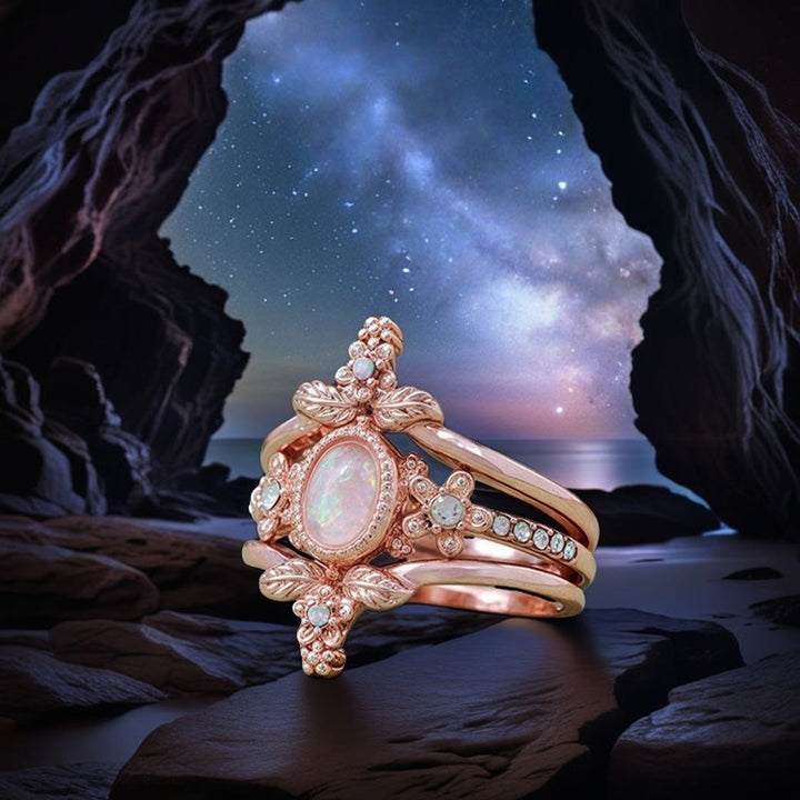 Olivenorma Freya's Bloom Ring Set - image 6