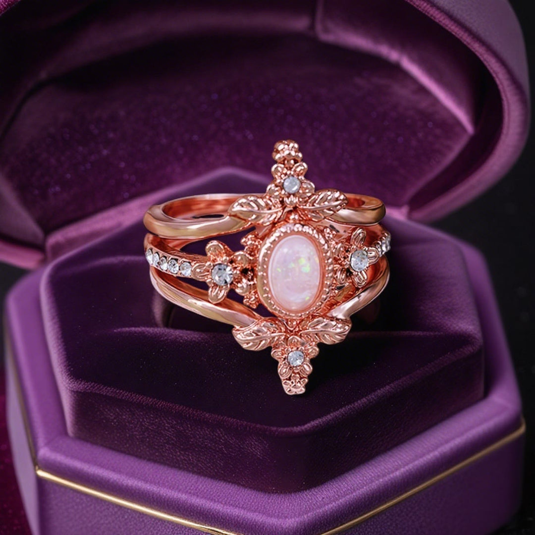 Olivenorma Freya's Bloom Ring Set - image 4
