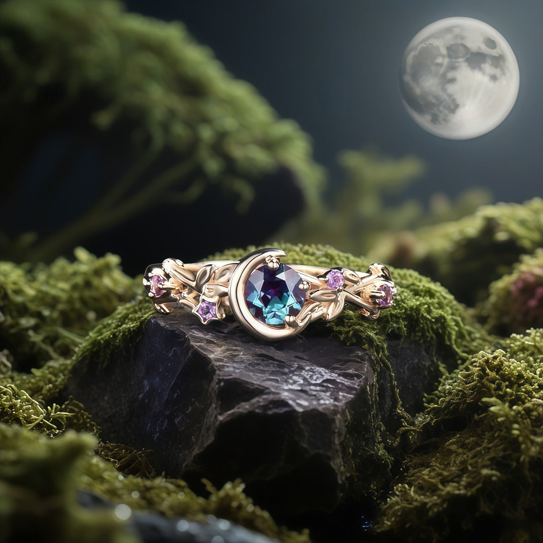 Olivenorma Luna's Rhapsody Ring - RoseGold - US 10 - image 0