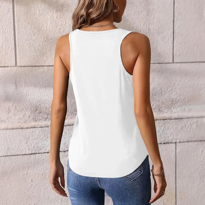 Olivenorma "ROCK CRYSTALS" Minerals Raw Gemstones Ladies Sleeveless T-Shirt   - image 2