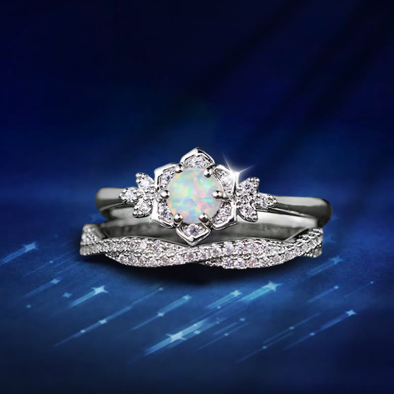 Olivenorma Iris Bloom Ring - US 13 - image 0