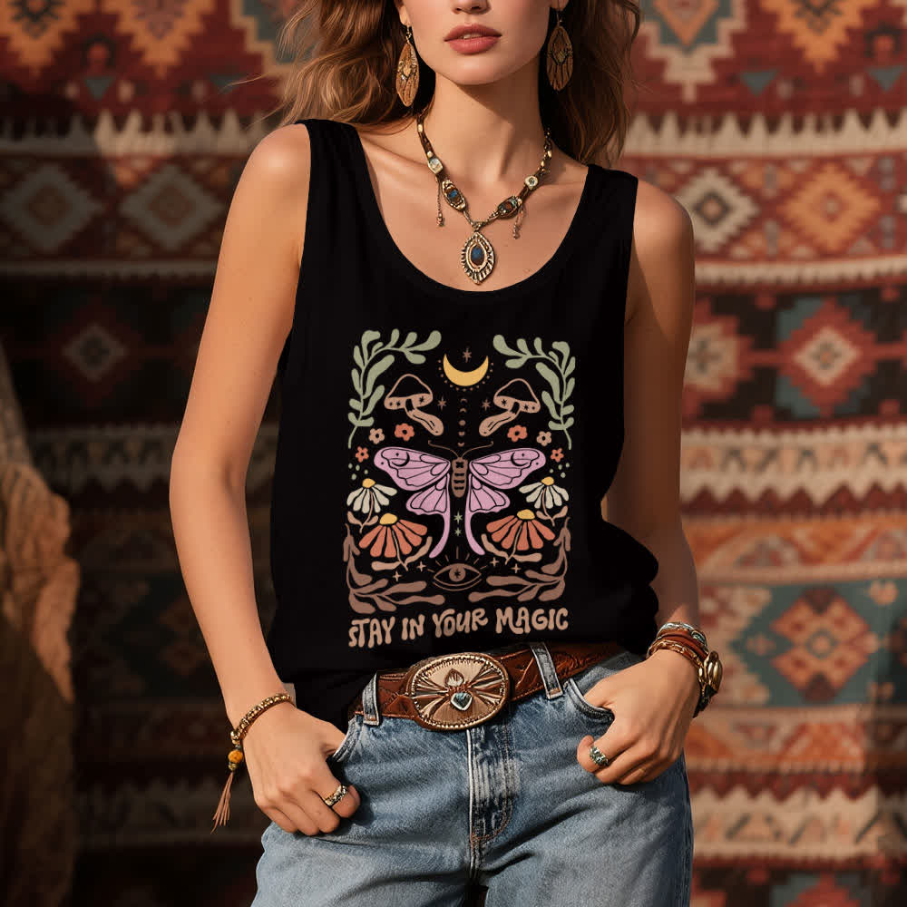 Olivenorma Luna Moth Tank Top - image 5