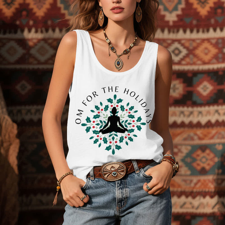 Olivenorma Om for the Holidays Workout Tank Top - image 1