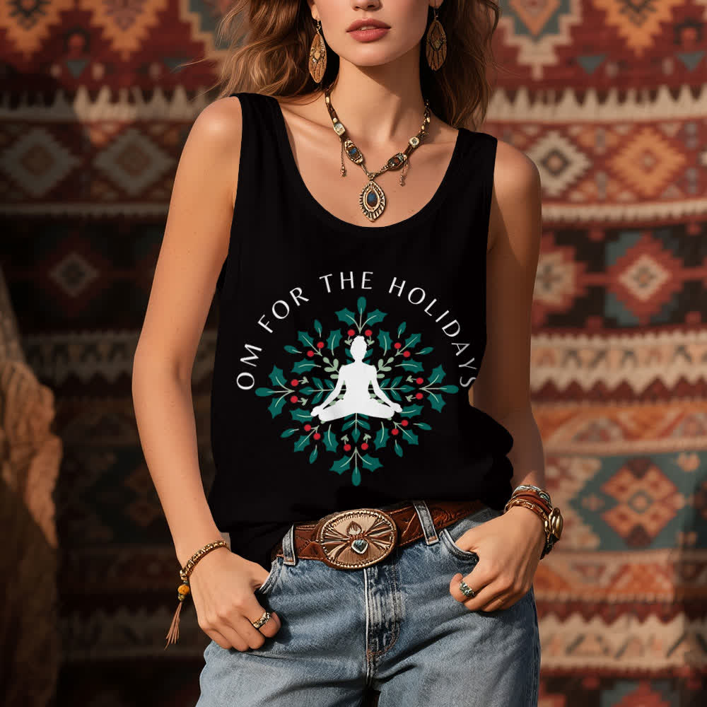 Olivenorma Om for the Holidays Workout Tank Top - image 3