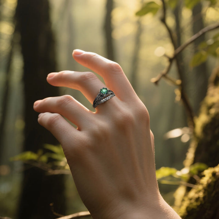 Olivenorma Persephone's Asphodel Blooming Ring - image 1
