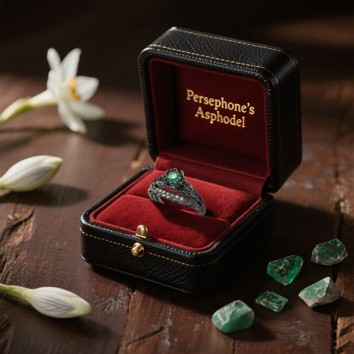 Olivenorma Persephone's Asphodel Blooming Ring - image 2