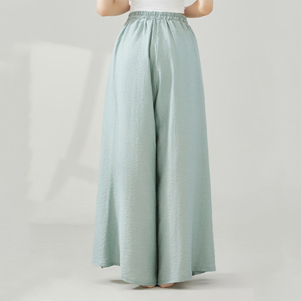 Olivenorma Viscose Drape Yoga Wide-Leg Flared Pants - image 10