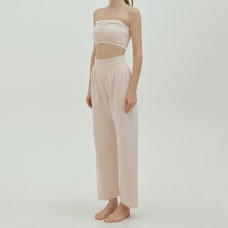 Olivenormafor High Waist Loose Fit Sweatpants Wide Leg Yoga Pants - image 30