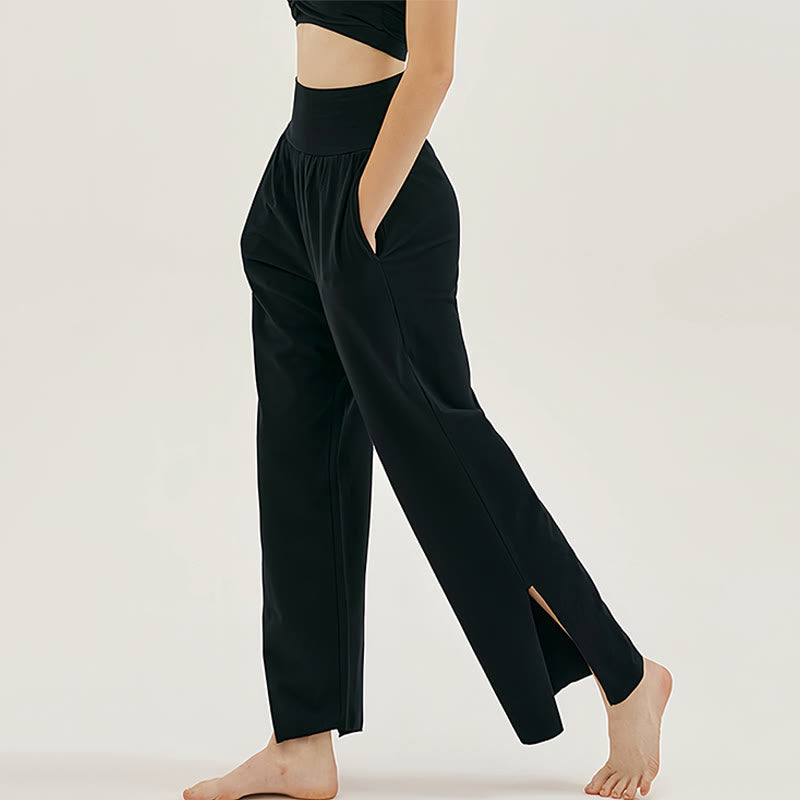 Olivenormafor High Waist Loose Fit Sweatpants Wide Leg Yoga Pants - image 9