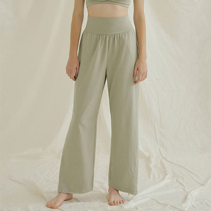 Olivenormafor High Waist Loose Fit Sweatpants Wide Leg Yoga Pants - image 15