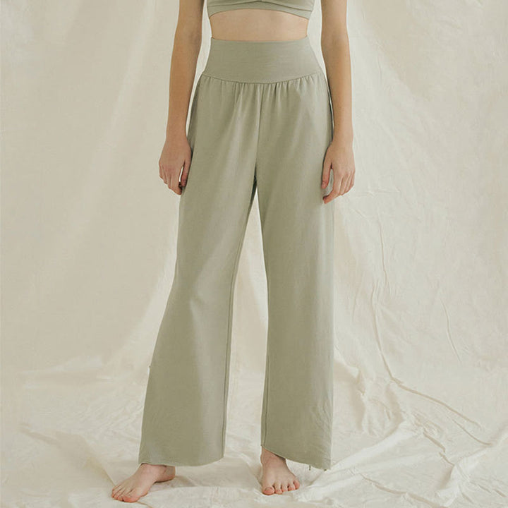 Olivenormafor High Waist Loose Fit Sweatpants Wide Leg Yoga Pants - image 15