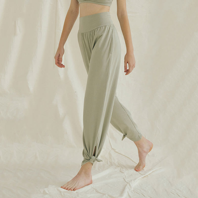 Olivenormafor High Waist Loose Fit Sweatpants Wide Leg Yoga Pants - image 17