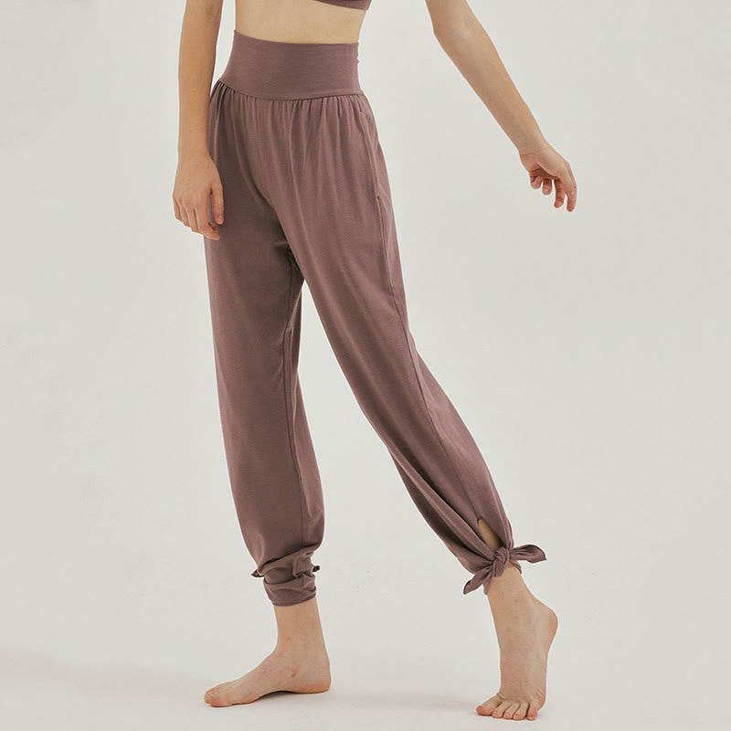 Olivenormafor High Waist Loose Fit Sweatpants Wide Leg Yoga Pants - image 4