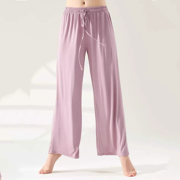 Olivenorma Modal Straight-Leg Wide-Leg Yoga Pants - image 5