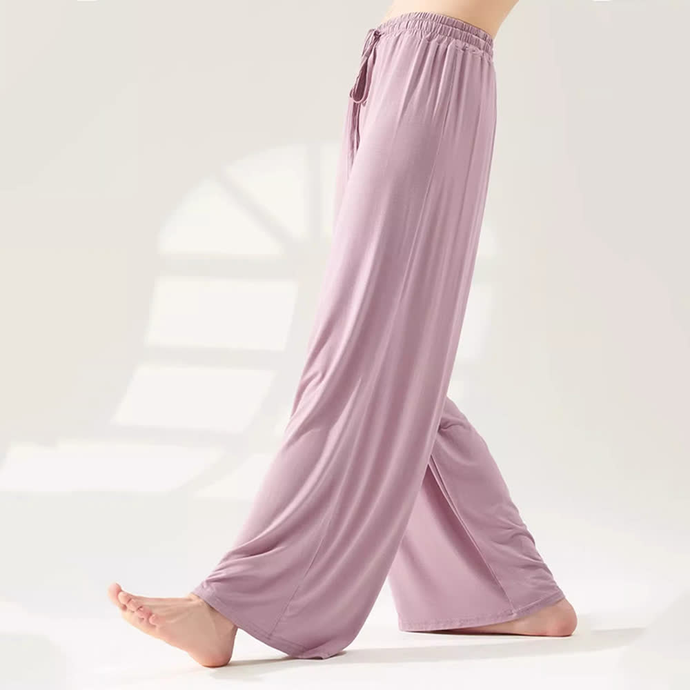Olivenorma Modal Straight-Leg Wide-Leg Yoga Pants - image 6