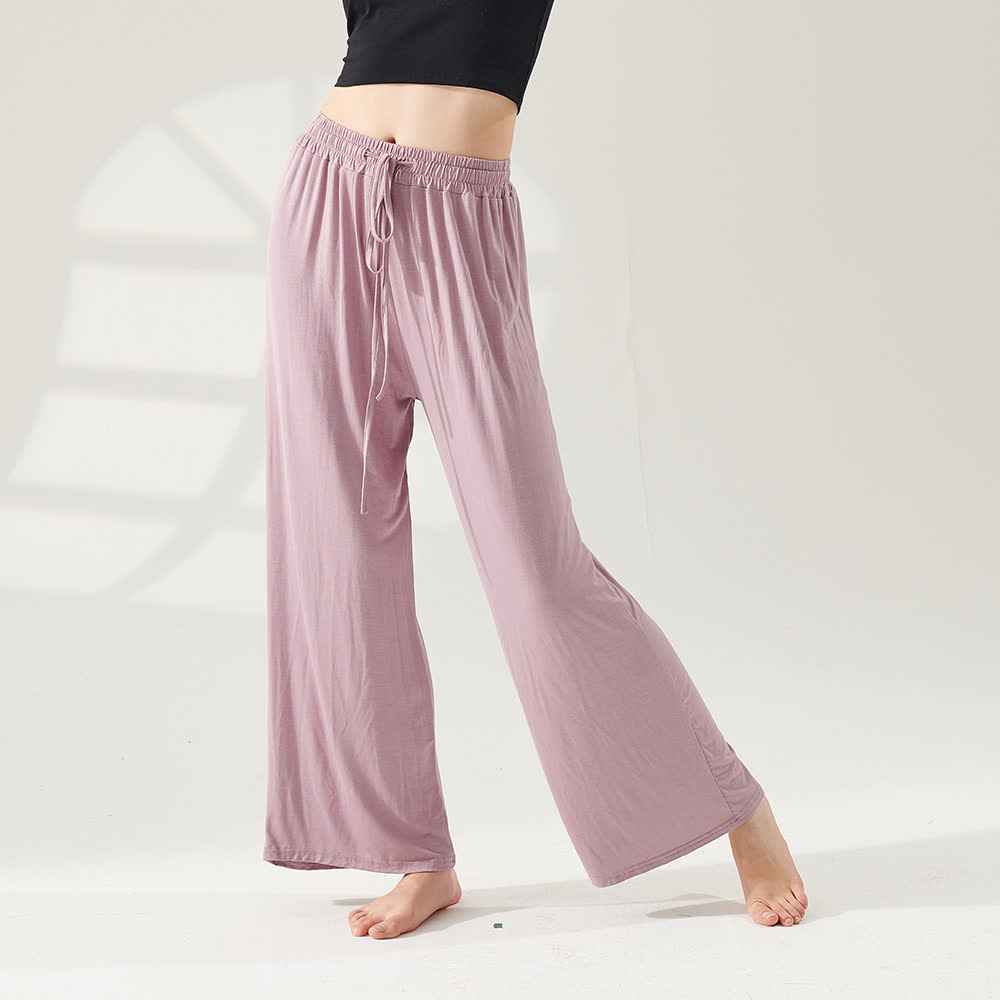 Olivenorma Modal Straight-Leg Wide-Leg Yoga Pants - image 7