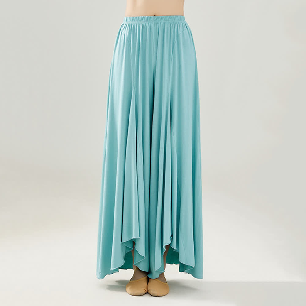 Olivenorma Modal Loose Flowy Ruffle Yoga Pants - image 5