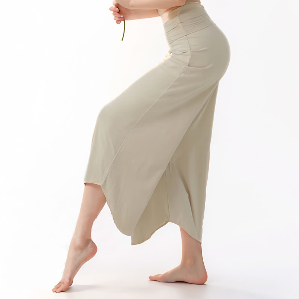 Olivenorma Plain Color High-Waist Women Flare Yoga Pants  - image 1