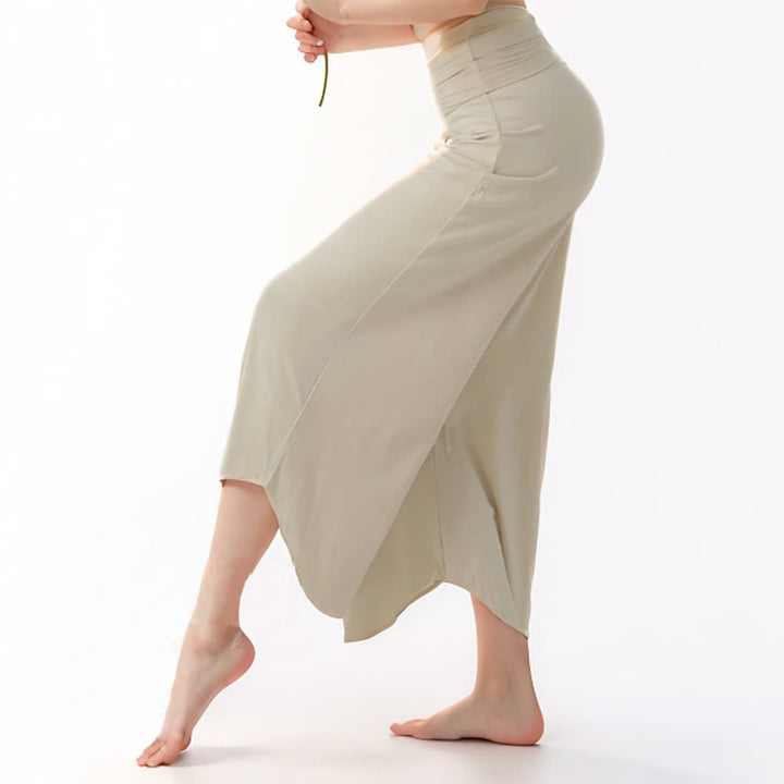 Olivenorma Plain Color High-Waist Women Flare Yoga Pants  - image 1