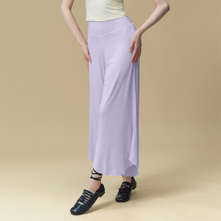 Olivenorma Nylon High-Waist Breathable Yoga Pilates Pants - Purple - L - image 8