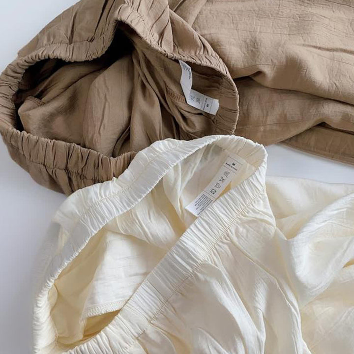 Olivenorma Tencel Cotton Linen Loose Wide-Leg Yoga Pants - image 9