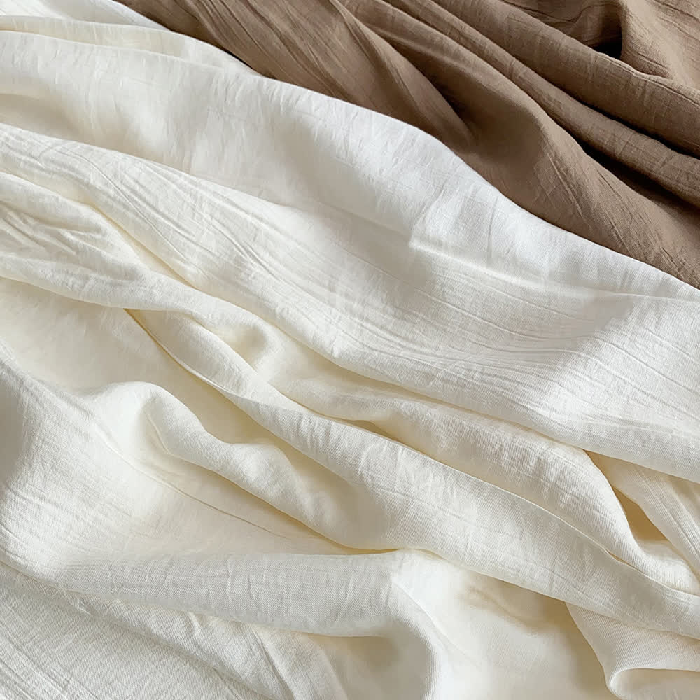 Olivenorma Tencel Cotton Linen Loose Wide-Leg Yoga Pants - image 11