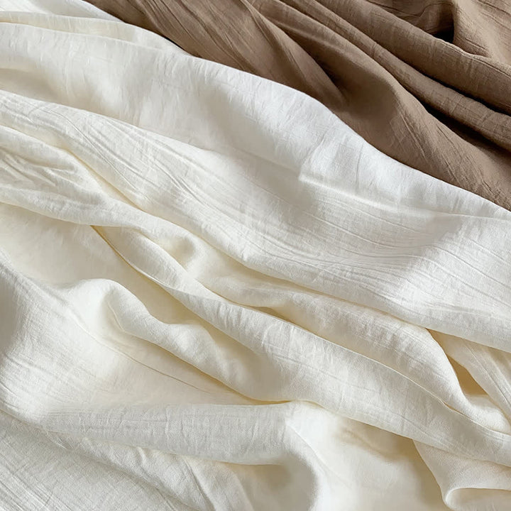 Olivenorma Tencel Cotton Linen Loose Wide-Leg Yoga Pants - image 11