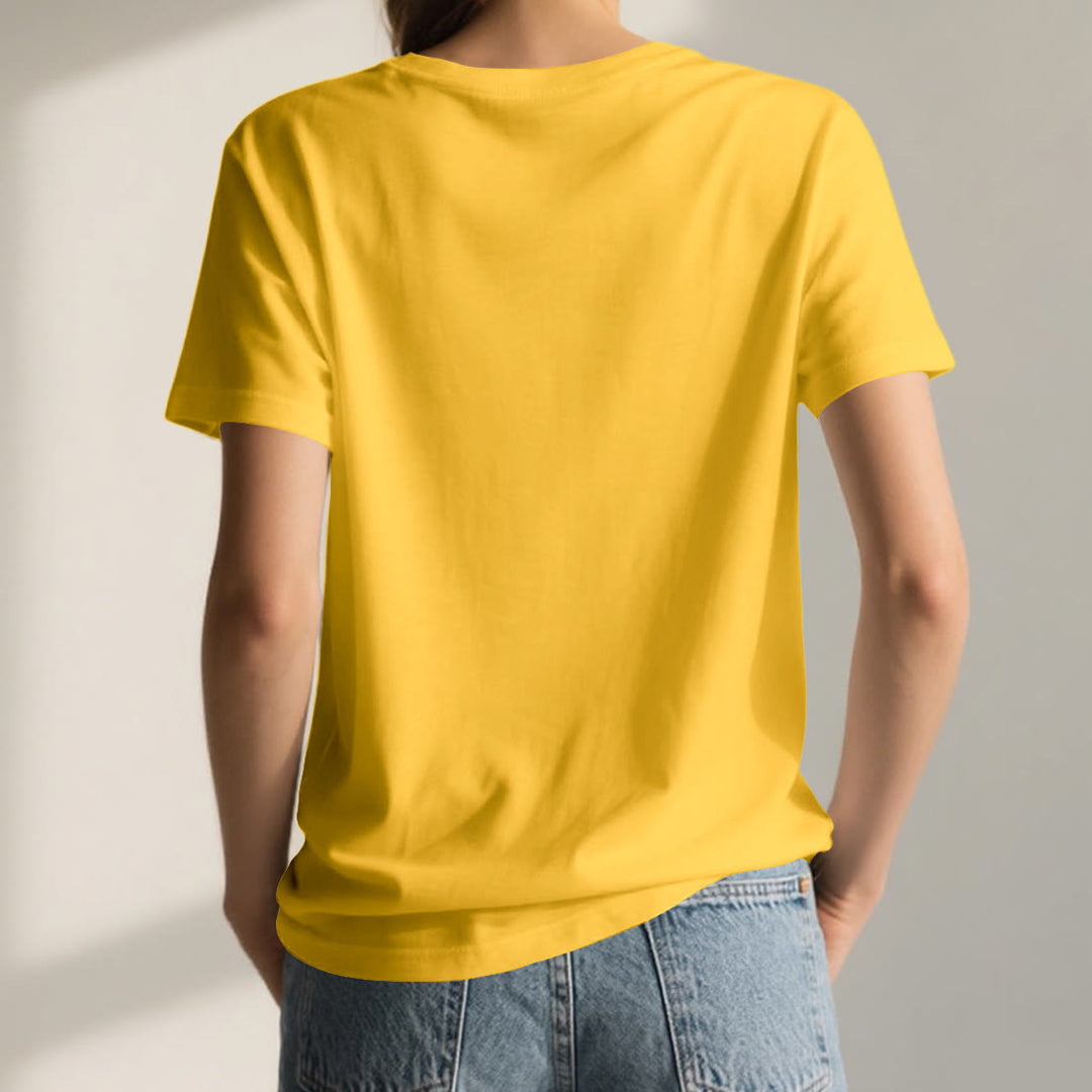 Olivenorma PEACE & LOVE Butterfly Short Sleeve V-Neck T-Shirt - image 2