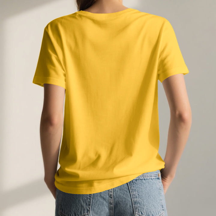 Olivenorma PEACE & LOVE Butterfly Short Sleeve V-Neck T-Shirt - image 2