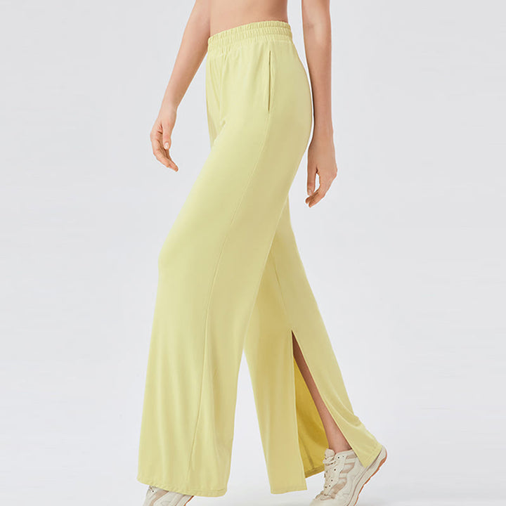 Olivenorma Lightweight Wide Leg Ventilated Loose Pants Casual Yoga Pants - image 3