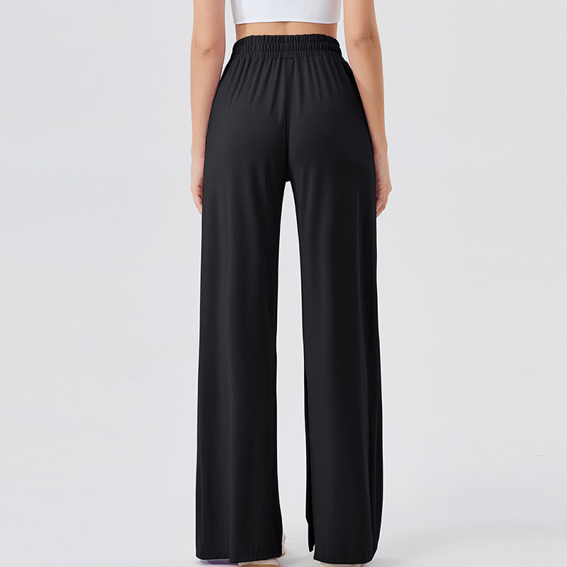 Olivenorma Lightweight Wide Leg Ventilated Loose Pants Casual Yoga Pants - image 15