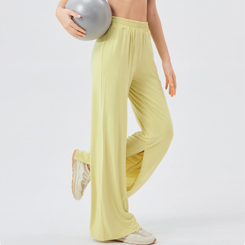 Olivenorma Lightweight Wide Leg Ventilated Loose Pants Casual Yoga Pants - image 1
