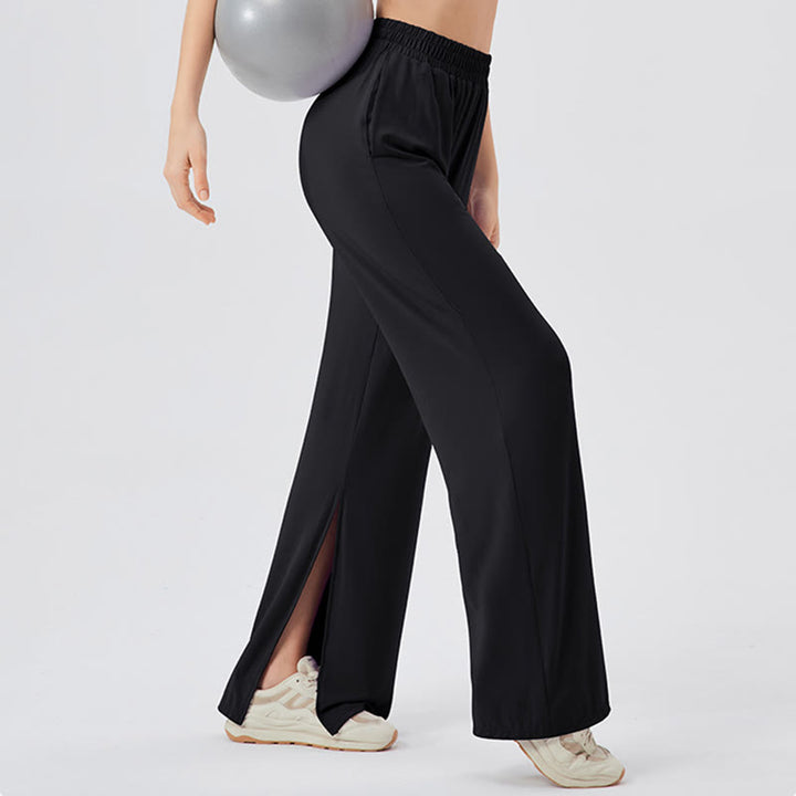 Olivenorma Lightweight Wide Leg Ventilated Loose Pants Casual Yoga Pants - image 14