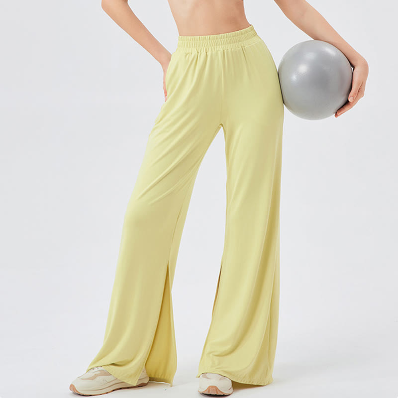 Olivenorma Lightweight Wide Leg Ventilated Loose Pants Casual Yoga Pants - image 2