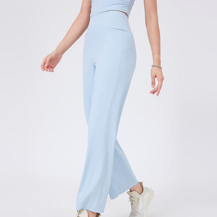 Olivenorma Versatile Straight-Leg Cut Mid Waist Stretch Dress Yoga Pants - image 6