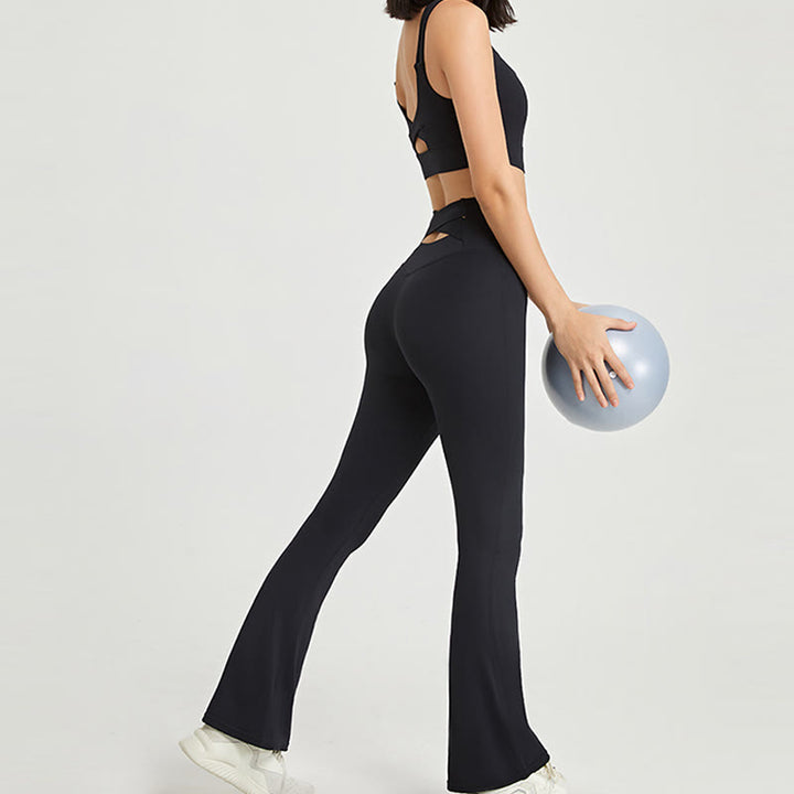 Olivenorma Women Workout Flare Leggings High Waist Yoga Pants - image 7