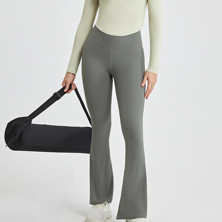 Olivenorma Women Workout Flare Leggings High Waist Yoga Pants - image 9